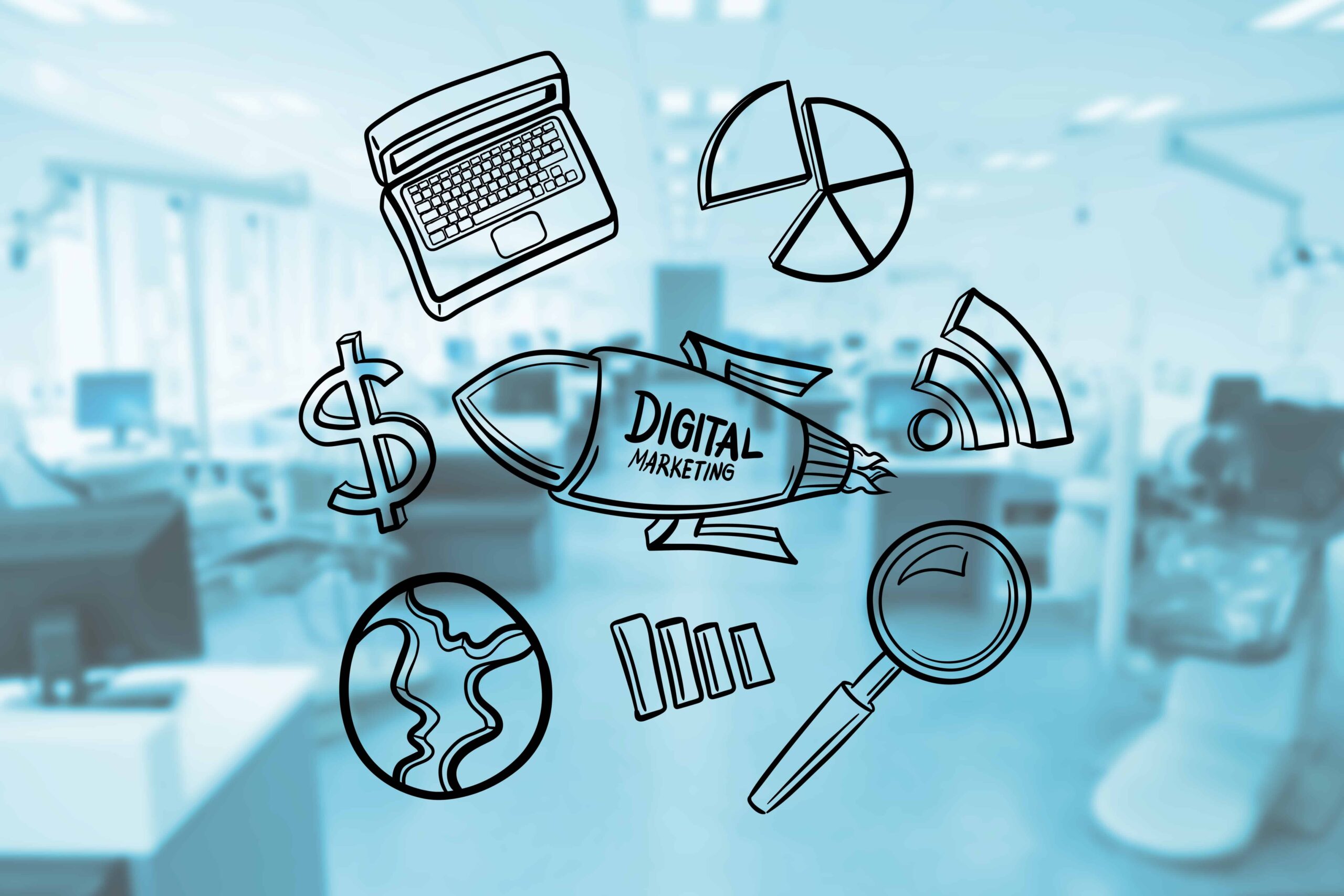digital marketing graphic